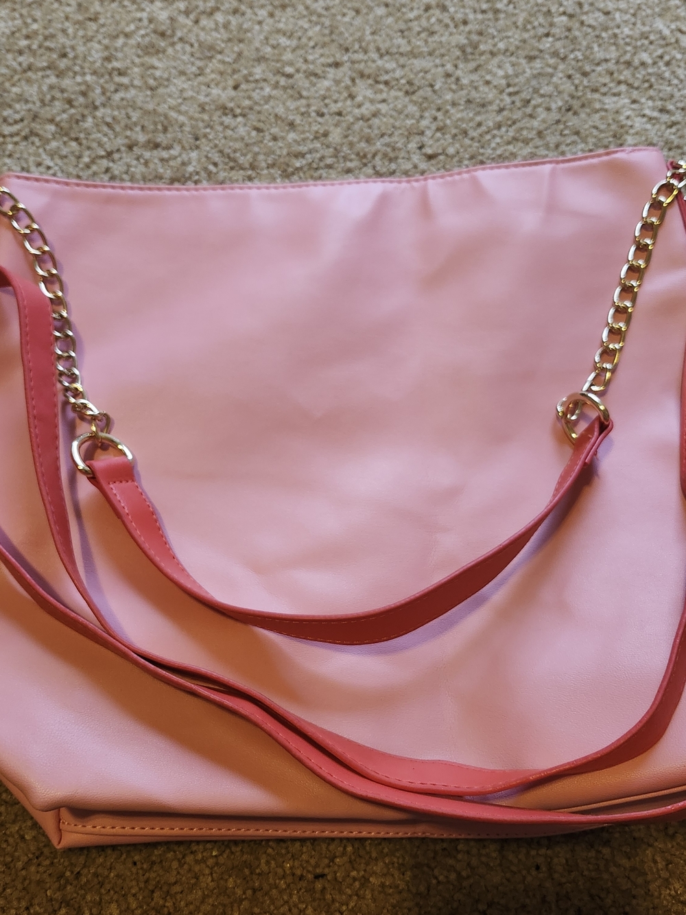 Juicy Couture Bubblegum Pink Bag with Gold Plaque - Picture 3 of 4